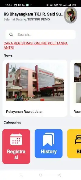 Play Pendaftaran Online RS. Polri  and enjoy Pendaftaran Online RS. Polri with UptoPlay