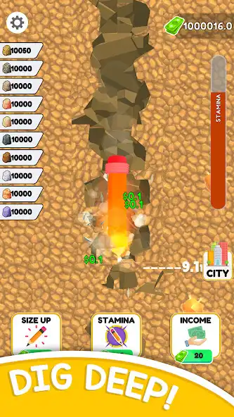 Play Pen Dig as an online game Pen Dig with UptoPlay