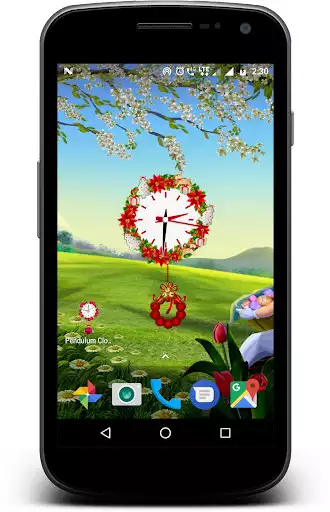 Play Pendulum clock live wallpaper