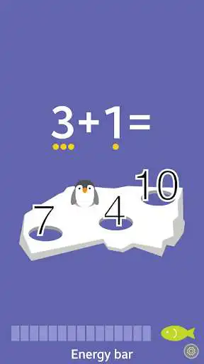 Play Penguin Addition as an online game Penguin Addition with UptoPlay