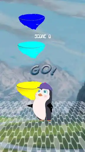 Play Penguin Cliff Dive as an online game Penguin Cliff Dive with UptoPlay