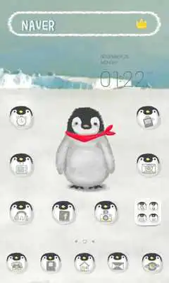 Play Penguin dodol launcher theme Play Penguin dodol launcher theme