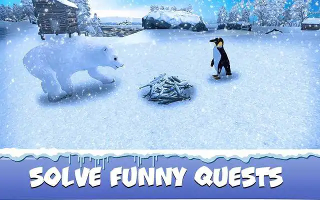 Play Penguin Family: Polar Bird Survival Simulator