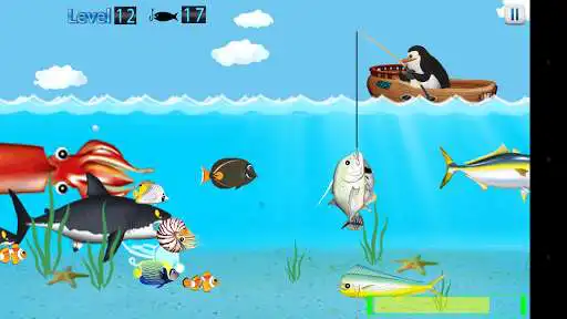 Play APK Penguin Fishing  and enjoy Penguin Fishing with UptoPlay com.casualgames.penguinfishing