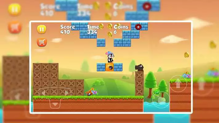 Play Penguin Ice World Run