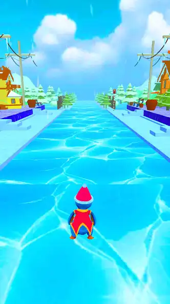 Play Penguin Rush - Ice Cold as an online game Penguin Rush - Ice Cold with UptoPlay