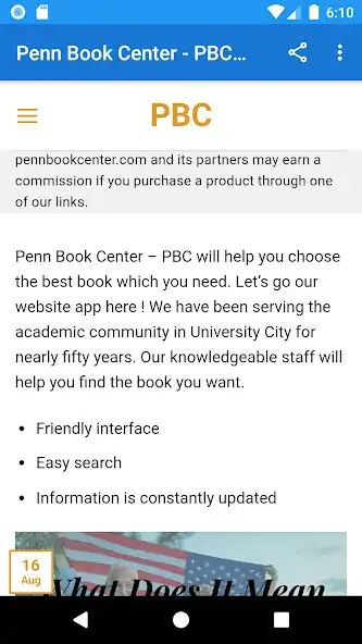 Play Penn Book Center App  and enjoy Penn Book Center App with UptoPlay