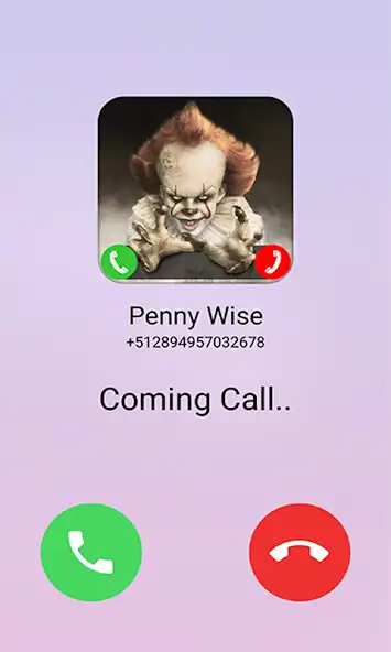 Play Pennywise Call : Fake Video as an online game Pennywise Call : Fake Video with UptoPlay