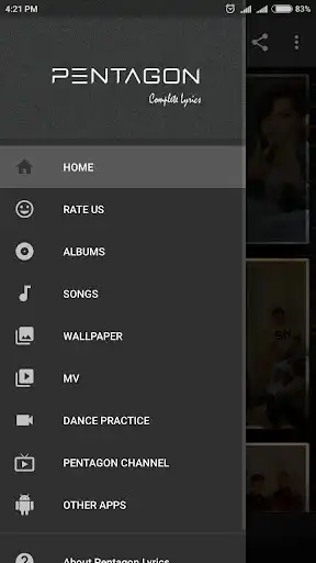 Play PENTAGON Lyrics (Offline)  and enjoy PENTAGON Lyrics (Offline) with UptoPlay
