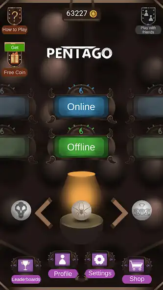 Play Pentago - Online  and enjoy Pentago - Online with UptoPlay