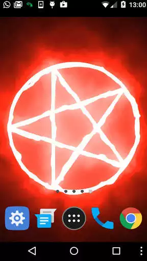 Play Pentagram Wallpaper as an online game Pentagram Wallpaper with UptoPlay