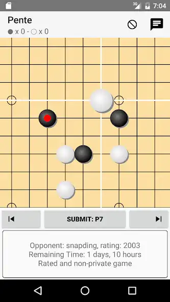 Play Pente Live as an online game Pente Live with UptoPlay