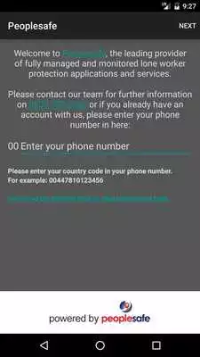 Play Peoplesafe - Lone Worker App
