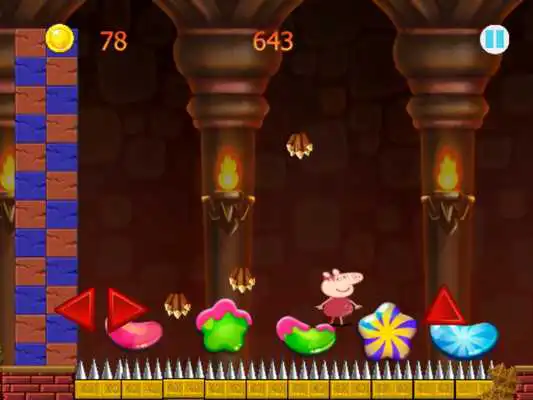 Play Pepa happy Pig Castle Run