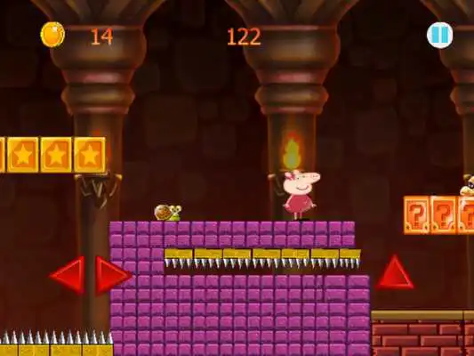 Play Pepa happy Pig Castle Run