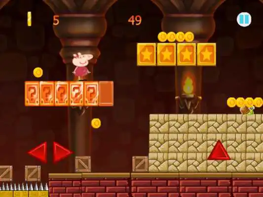 Play Pepa happy Pig Castle Run