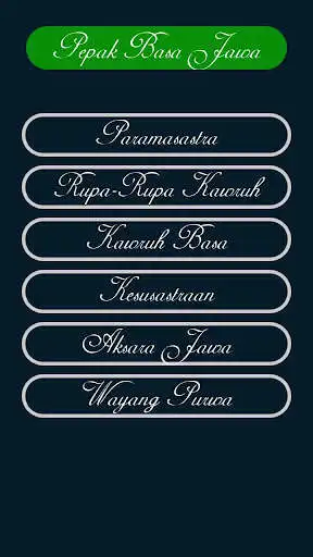 Play Pepak Basa Jawa  and enjoy Pepak Basa Jawa with UptoPlay