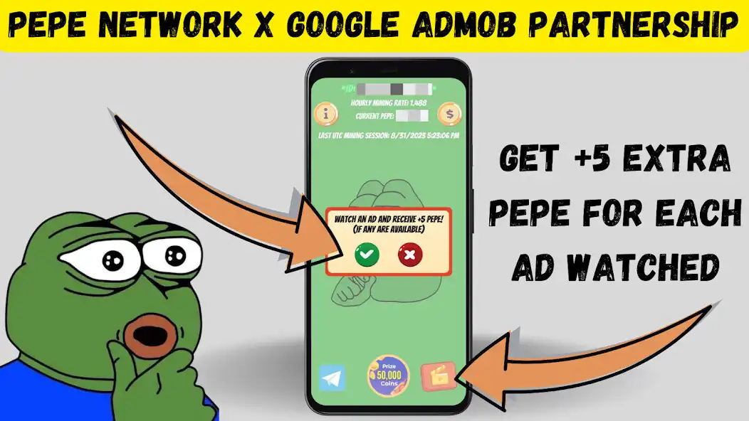 Play PEPE Network - Mine Pepe  and enjoy PEPE Network - Mine Pepe with UptoPlay
