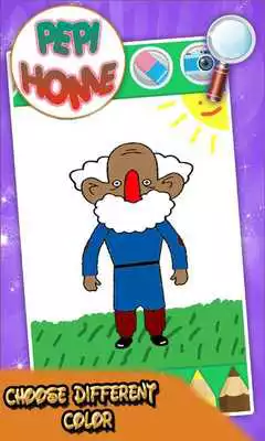 Play Pepi home coloring