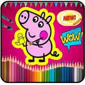 Free play online Peppa pig coloring book - Coloring Peppa pig APK Free play online Peppa pig coloring book - Coloring Peppa pig APK