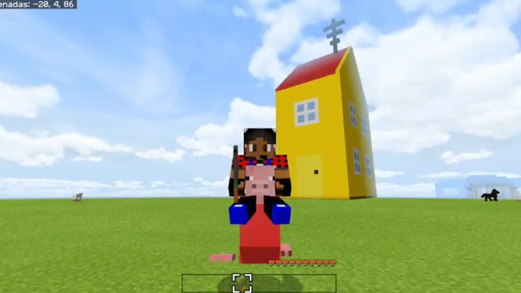 Play Peppa Pig Mod for Minecraft as an online game Peppa Pig Mod for Minecraft with UptoPlay
