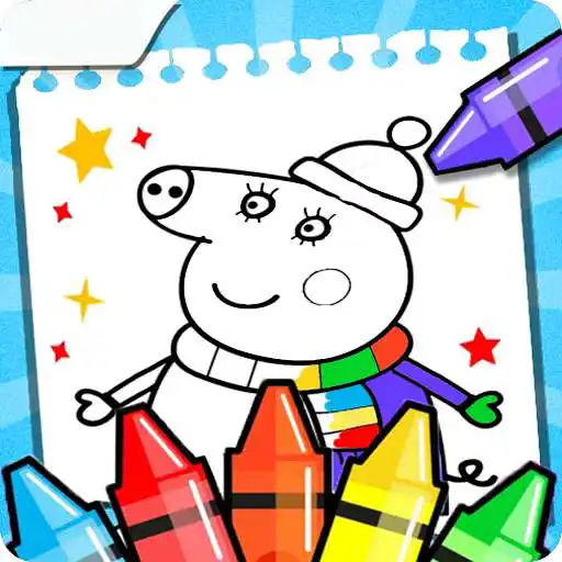 Play pepp piglet coloring rebecca APK