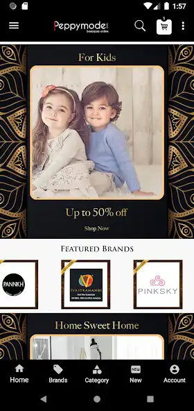 Play Peppymode Online Shopping App -Shop Women and Kids as an online game Peppymode Online Shopping App -Shop Women and Kids with UptoPlay