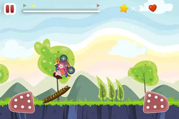 Play Peppy world Hill Climb Racing Adventures