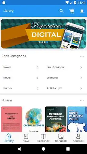 Play PEPUSTAKAAN KARYA  and enjoy PEPUSTAKAAN KARYA with UptoPlay