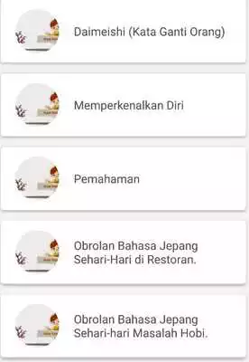 Play Percakapan Bahasa Jepang Sehari Hari