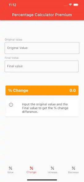Play Percentage Calculator Premium as an online game Percentage Calculator Premium with UptoPlay