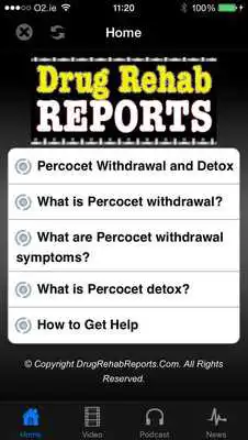 Play Percocet Withdrawal  Detox