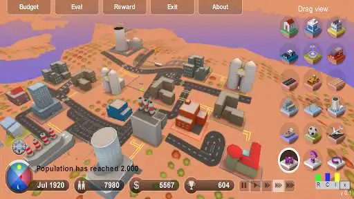 Play Perfect City - Design and build a town as an online game Perfect City - Design and build a town with UptoPlay