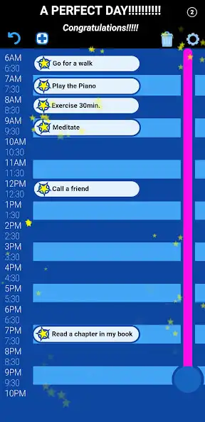 Play Perfect Day - Goal Tracker as an online game Perfect Day - Goal Tracker with UptoPlay