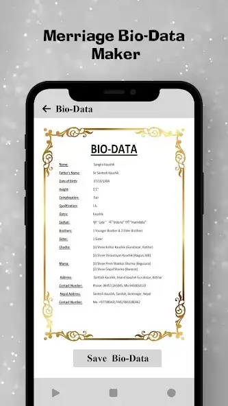 Play Perfect Marriage Biodata Maker Free as an online game Perfect Marriage Biodata Maker Free with UptoPlay