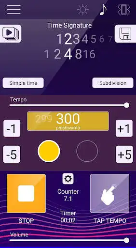 Play Perfect Metronome as an online game Perfect Metronome with UptoPlay