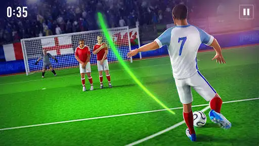 Play Perfect Soccer FreeKick 3D as an online game Perfect Soccer FreeKick 3D with UptoPlay