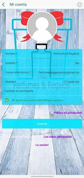 Play Perfumes y Regalos as an online game Perfumes y Regalos with UptoPlay