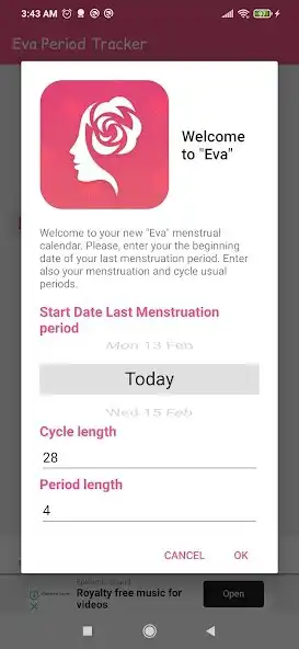 Play Period Calendar Ovulation Eva  and enjoy Period Calendar Ovulation Eva with UptoPlay