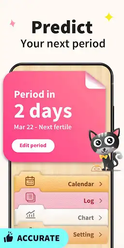 Play Period Calendar Period Tracker as an online game Period Calendar Period Tracker with UptoPlay