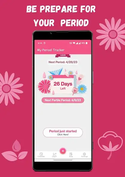 Play PeriodCare - My Period Tracker as an online game PeriodCare - My Period Tracker with UptoPlay