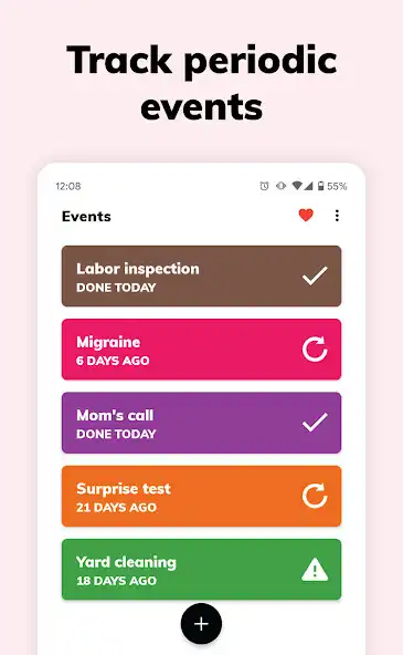 Play Periodically - Event Tracker  and enjoy Periodically - Event Tracker with UptoPlay