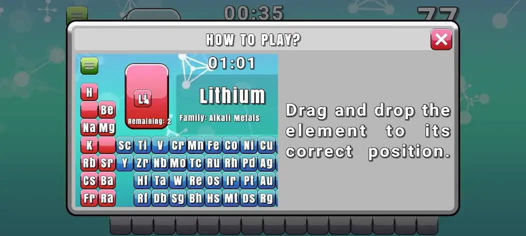 Play Periodic Flipper as an online game Periodic Flipper with UptoPlay