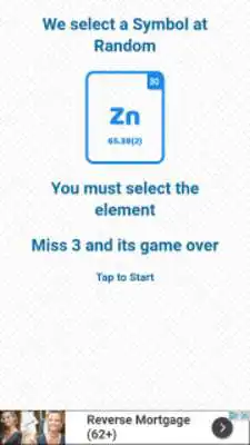 Play Periodic Table Element Quiz