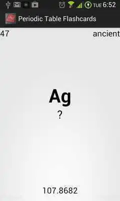 Play Periodic Table Elements Flashc