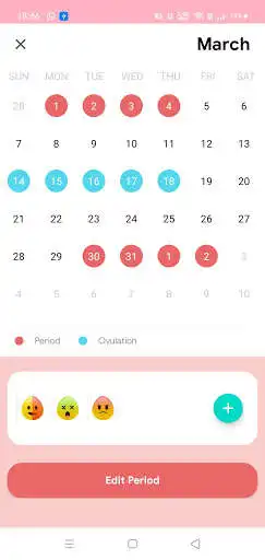Play Period Tracker App as an online game Period Tracker App with UptoPlay