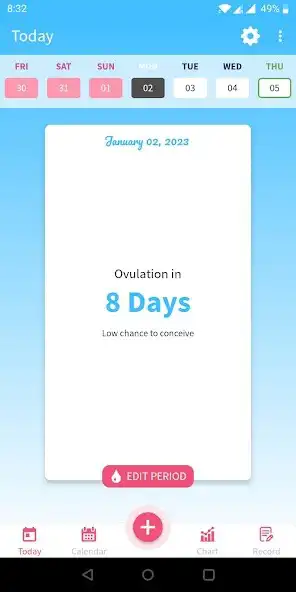 Play Period Tracker - Kiwi App as an online game Period Tracker - Kiwi App with UptoPlay