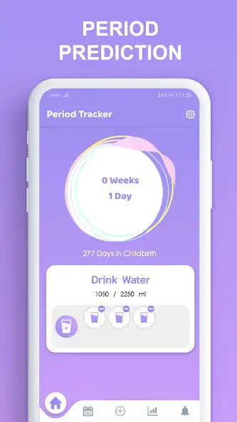 Play Period Tracker - Period Calendar Ovulation Tracker  and enjoy Period Tracker - Period Calendar Ovulation Tracker with UptoPlay