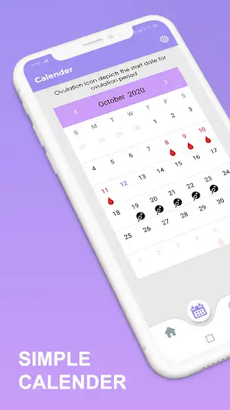 Play Period Tracker - Period Calendar Ovulation Tracker as an online game Period Tracker - Period Calendar Ovulation Tracker with UptoPlay