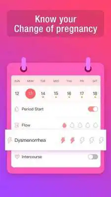 Play Period Tracker : Pregnancy  Ovulation Calendar